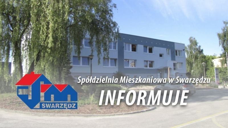 GODZINY OTWARCIA KAS SPÓŁDZIELNI MIESZKANIOWEJ W MAJU