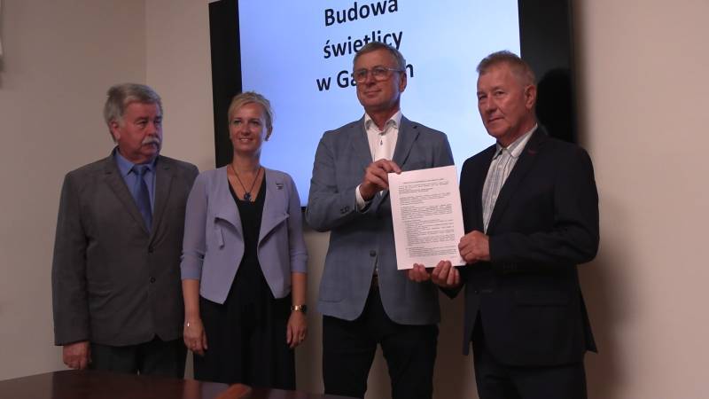 NOWA ŚWIETLICA W GARBACH