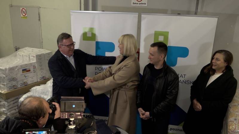 KOLEJNE DARY DLA UKRAINY