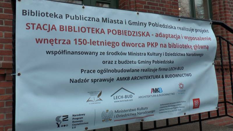 NOWA SIEDZIBA BIBLIOTEKI W POBIEDZISKACH 