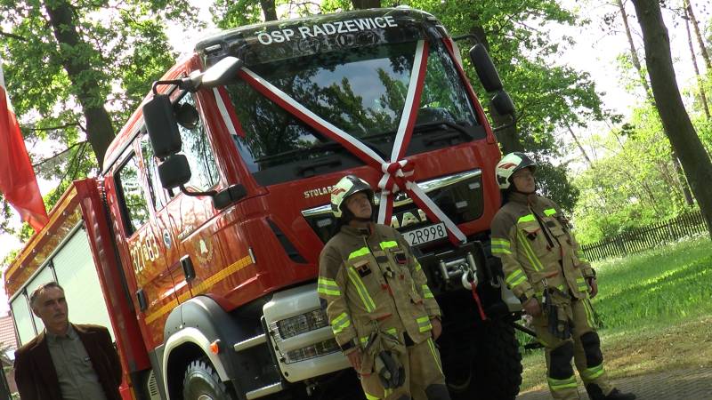 WÓZ STRAŻACKI DLA OSP RADZEWICE