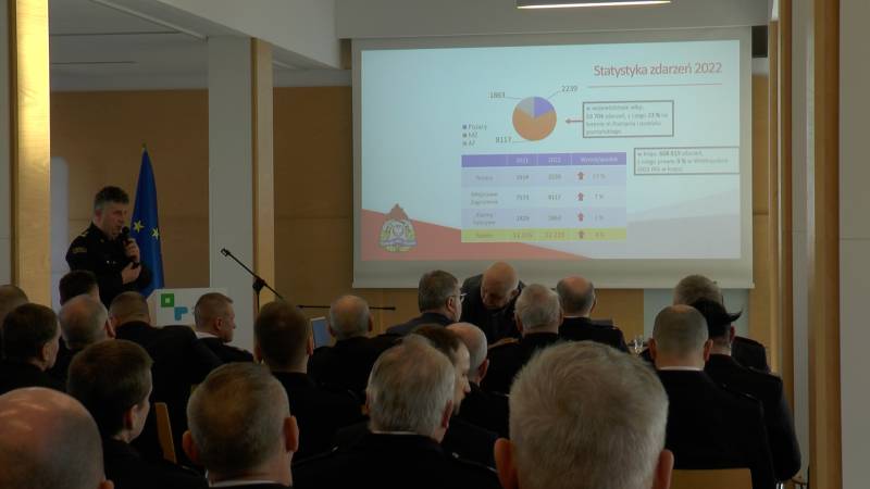 WZOROWA WSPÓŁPRACA POWIATU ZE STRAŻAKAMI