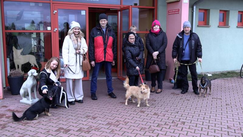 WIZYTA GOSPODARSKA W SCHRONISKU