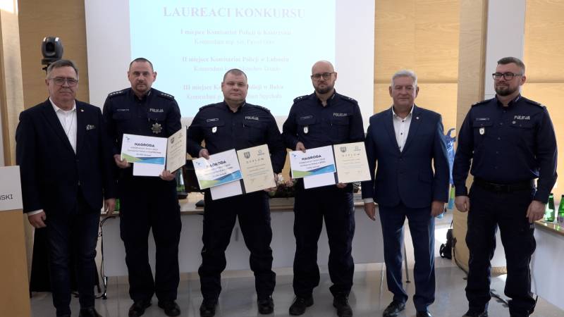 KOMISARIAT POLICJI W KOSTRZYNIE NAJLEPSZY