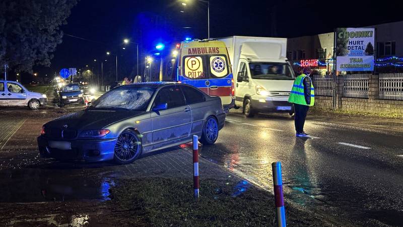 Potrącenie na ul. Swarzędzkiej