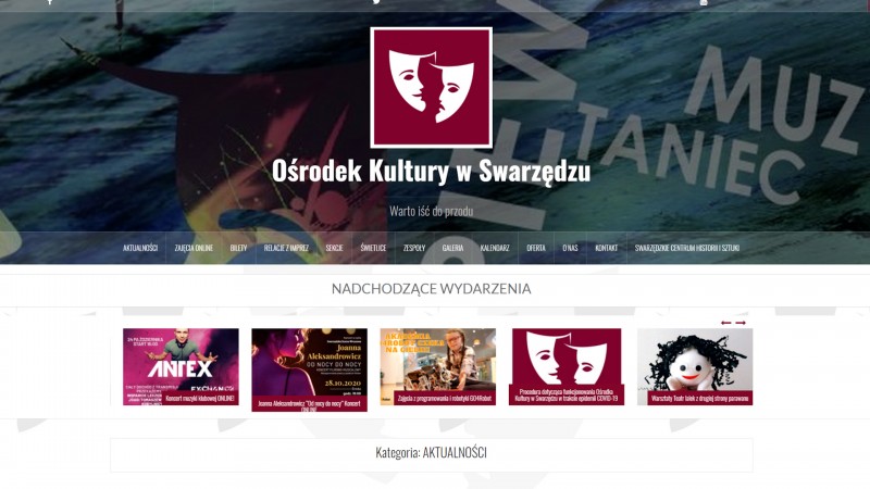 OŚRODEK KULTURY W SWARZĘDZU ZAPRASZA